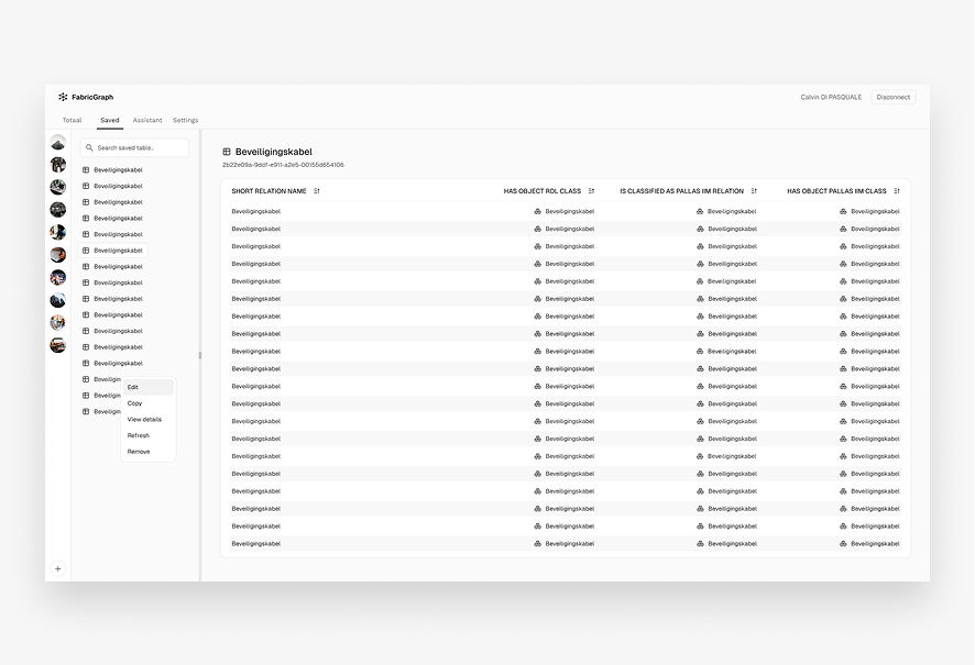 FabricGraph: Visual Ontology Builder